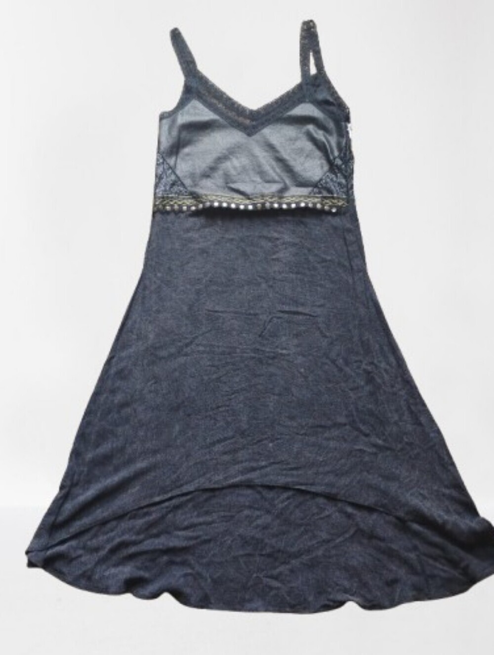 NWT Scrapbook Originals Revolve Org. Cotton Boho High-Low Dress - Size Small